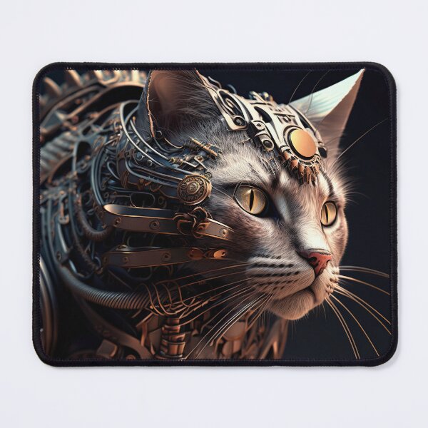 Item preview, robot cat designed and sold by FelpoStore.