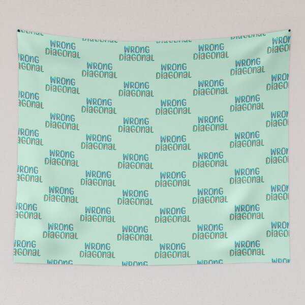 Item preview, Wrong Diagonal Bubble Letters designed and sold by theaadesigns.