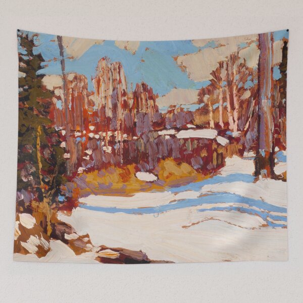 Item preview, Tom Thomson Woods in Winter designed and sold by TheRedVineyard.
