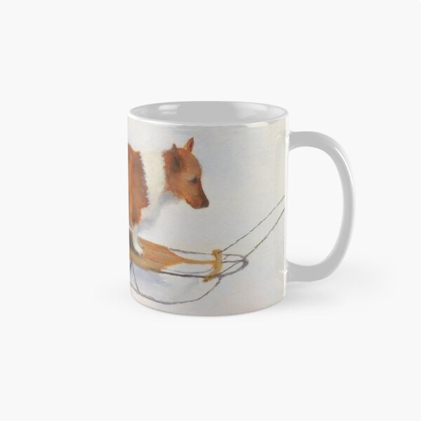 Item preview, Welsh corgi sledding designed and sold by Artistic Quips.