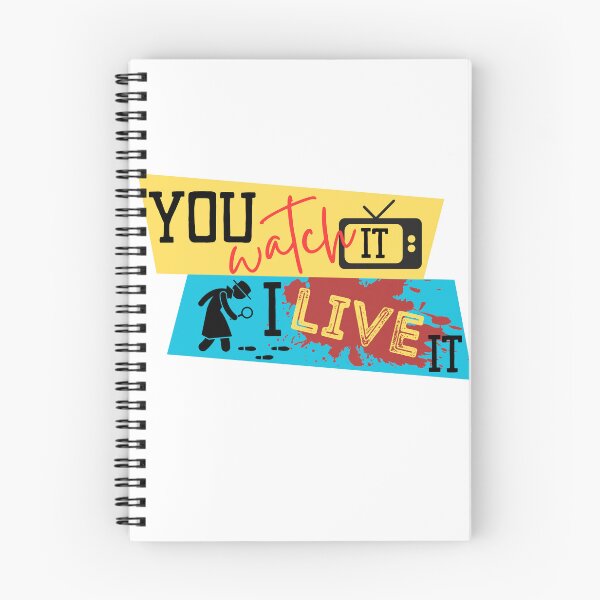 Item preview, You Watch It, I live It Sticker designed and sold by SceneOfTheCrime.