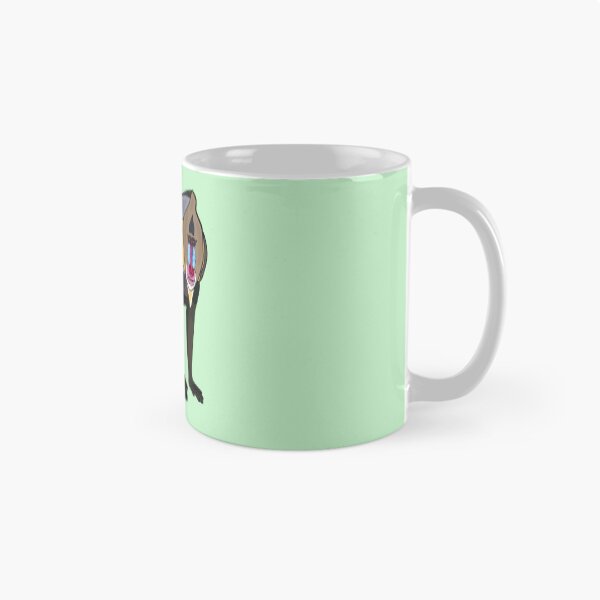 Item preview, Mandrill cartoon illustration designed and sold by Misscartoon.