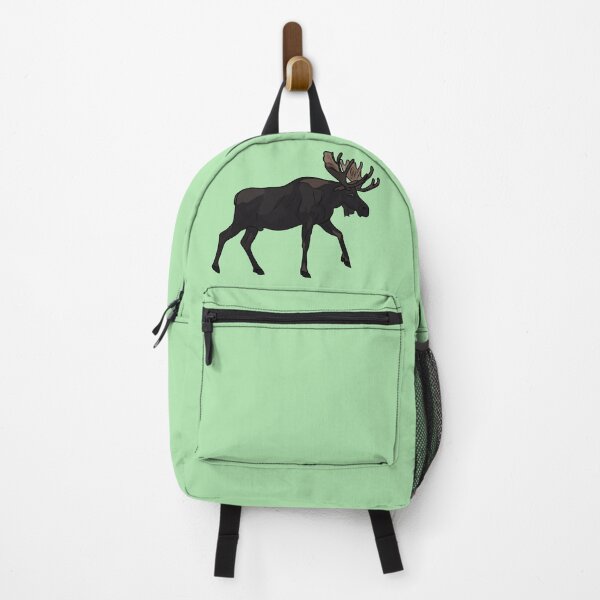 Item preview, Moose cartoon illustration designed and sold by Misscartoon.