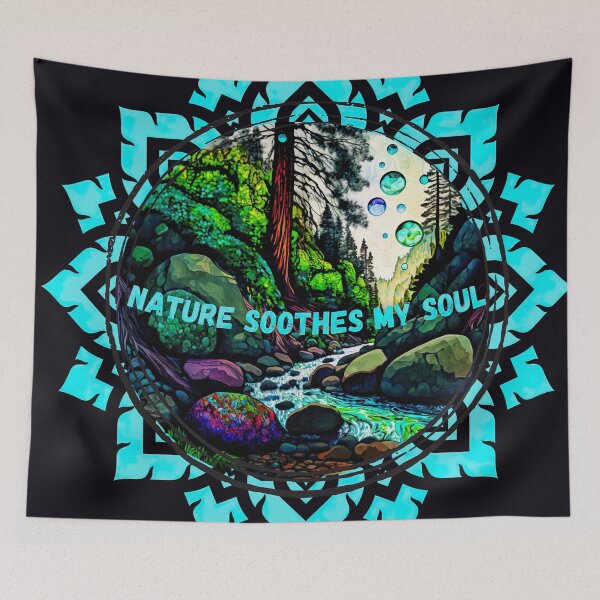 Item preview, NATURE SOOTHES MY SOUL designed and sold by JiLLiBoSS.