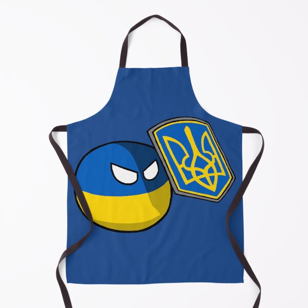 Item preview, Ukraineball with Shield. Slava Ukraini! designed and sold by DiskThree.