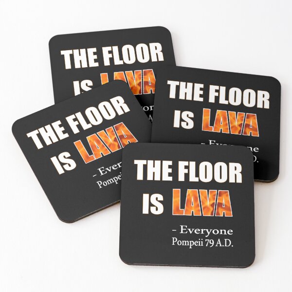 Item preview, The Floor Is Lava designed and sold by Slap-Cat.