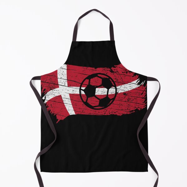 Item preview, Vintage Danish National Flag & Soccer Ball Design Cool Gift For Denmark Lovers Tourists Souvenir Cool National Danish Football Fans Gift designed and sold by FunnySunny T-Shirts.