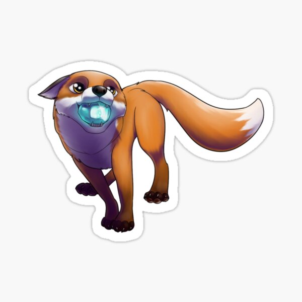 Minecraft Fox Stickers for Sale