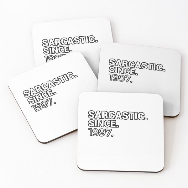 Item preview, Sarcastic Since 1997 - Funny & Witty designed and sold by CheeseBlueprint.