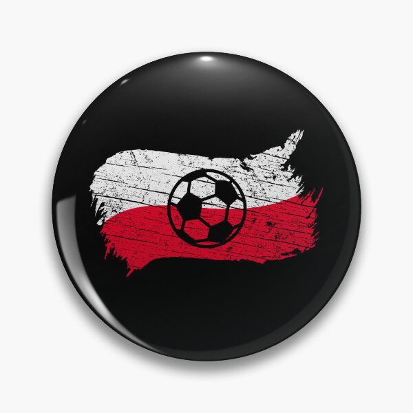 Item preview, Vintage Polish National Flag & Soccer Ball Design Cool Gift For Poland Lovers Tourists Souvenir Cool National Poland Football Fans Gift designed and sold by FunnySunny T-Shirts.