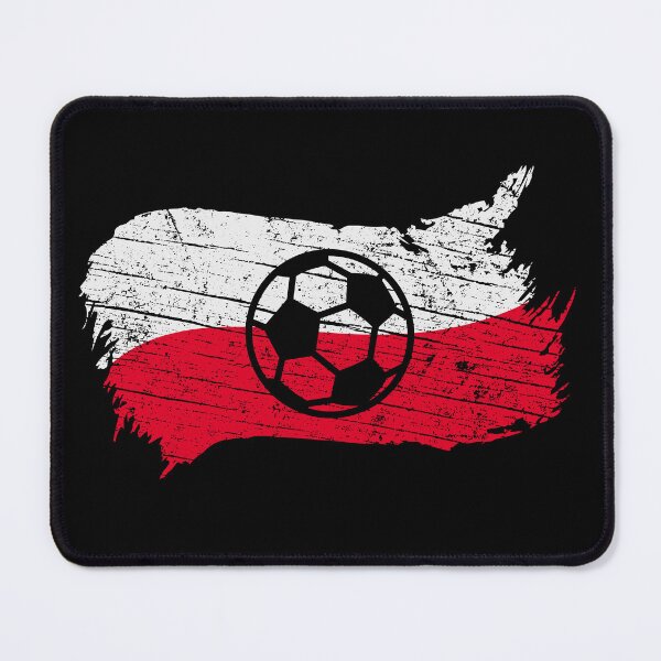 Item preview, Vintage Polish National Flag & Soccer Ball Design Cool Gift For Poland Lovers Tourists Souvenir Cool National Poland Football Fans Gift designed and sold by FunnySunny T-Shirts.