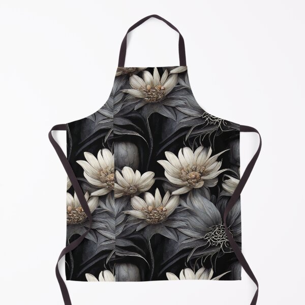 Item preview, Gray Scale Gothic Garden Flowers designed and sold by Kathleen Douglas.