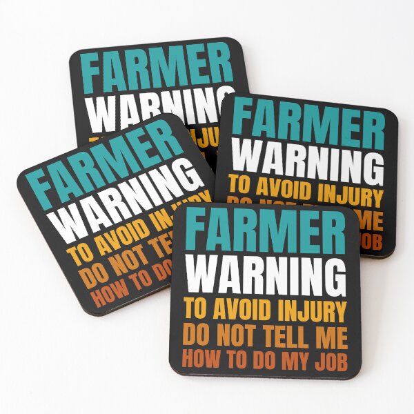 Item preview, Farmer Warning to Avoid Injury Do Not Tell Me How to Do My Job designed and sold by Crafty-Mornings.