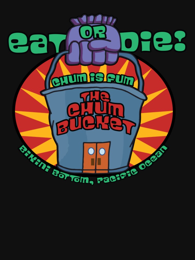 The Chum Bucket 1 Pullover Hoodie for Sale by malfaoudania