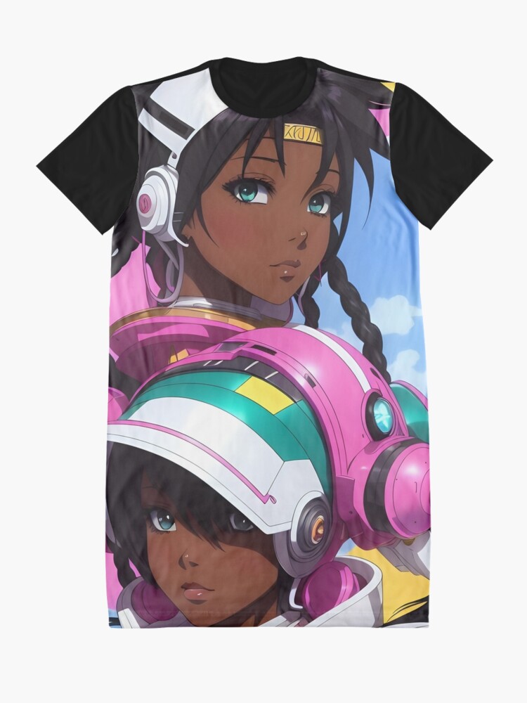 Dark anime girl short sleeve T-shirt DB5681