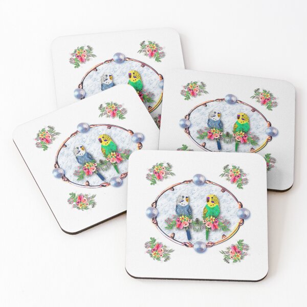 Item preview, Budgerigars aka Parakeets designed and sold by KC Morcom.