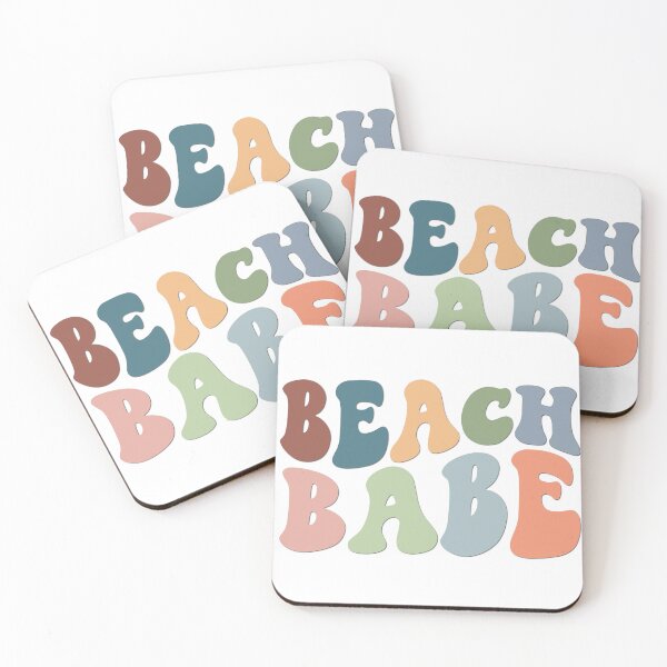 Item preview, Boho Beach Babe Tropical Beach Retro Bachelorette Party Favor and Gifts designed and sold by mysticblvd.