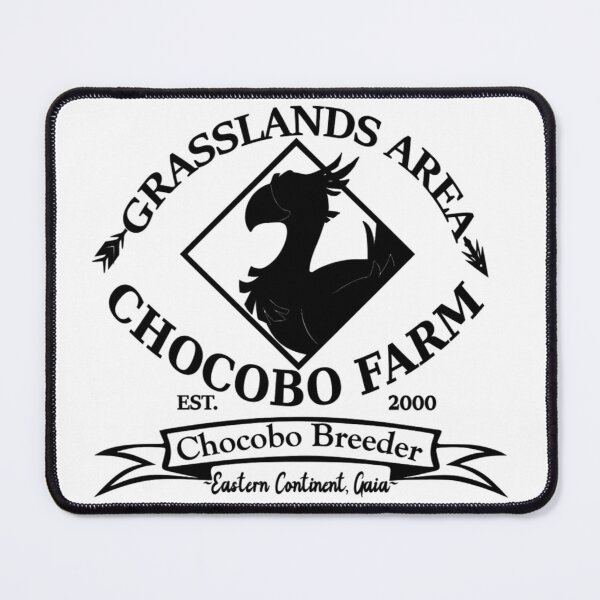 Item preview, Grasslands Area Chocobo Farm (black) designed and sold by SuperNerdyfan.