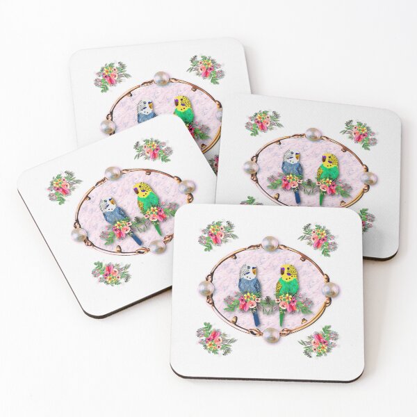 Item preview, Budgerigars aka Parakeets designed and sold by KC Morcom.