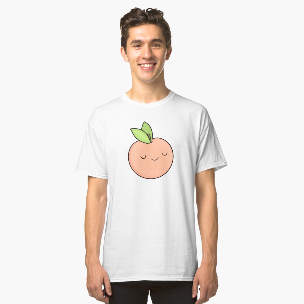 Happy Peach Classic T-Shirt
