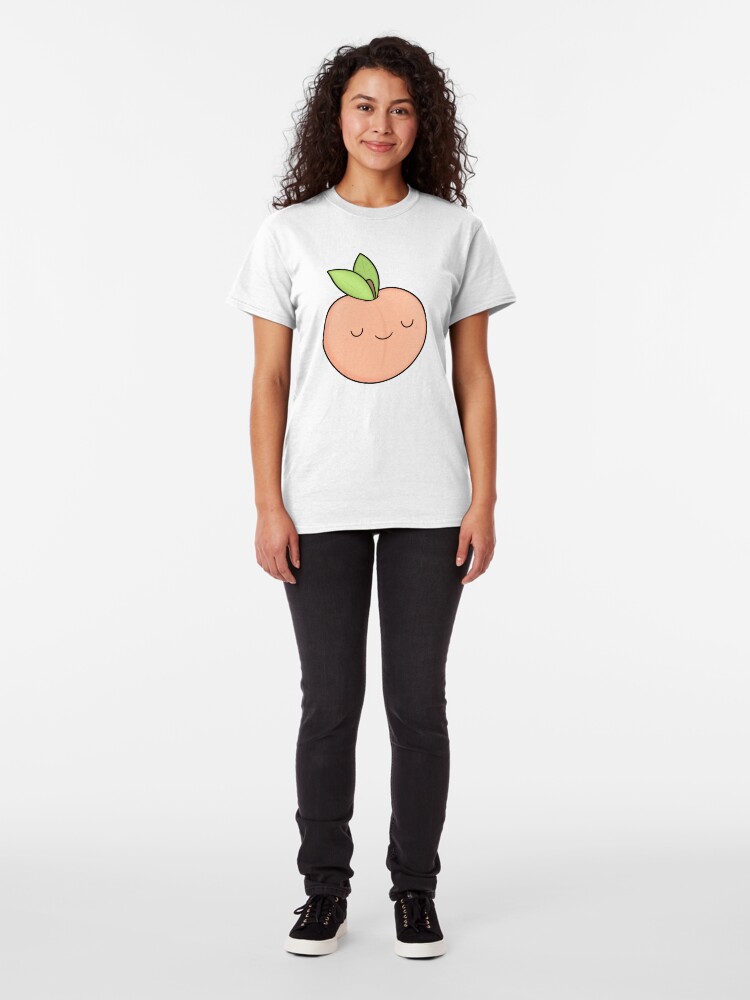 Alternate view of Happy Peach Classic T-Shirt