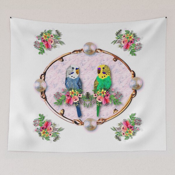 Item preview, Budgerigars aka Parakeets designed and sold by KC Morcom.