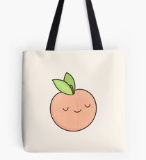 Happy Peach Tote Bag