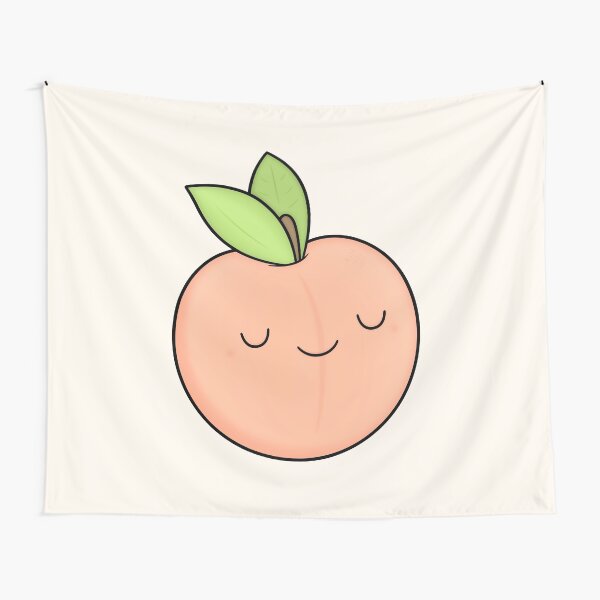Happy Peach Tapestry