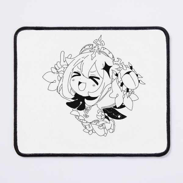 Item preview, Paimon -  Genshin Impact [BLACK OUTLINE] designed and sold by itsaiaaa.