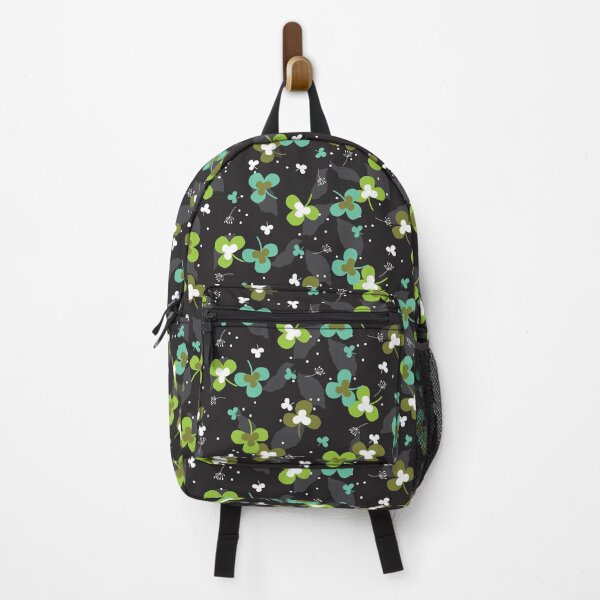 Item preview, Happy Green Clover Leaves Art Pattern II designed and sold by FlinArt.