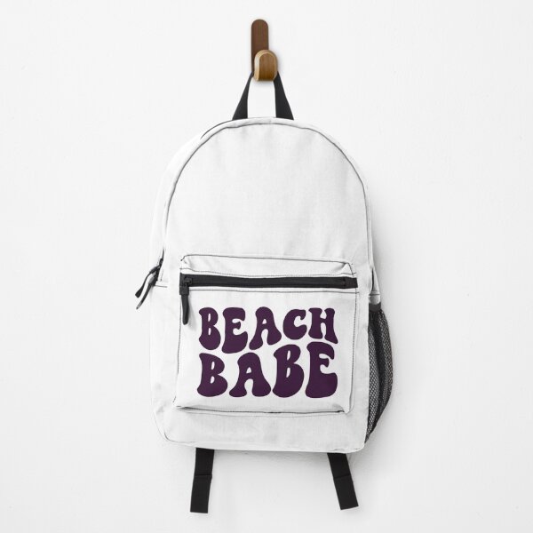 Item preview, Beach Babe Purple Retro Graphic Bridal Party Gifts for Bachelorette Party designed and sold by mysticblvd.