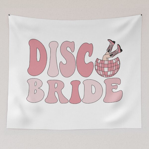 Item preview, Disco Bride Last Disco Bachelorette Party For Country Western Cowgirl designed and sold by mysticblvd.