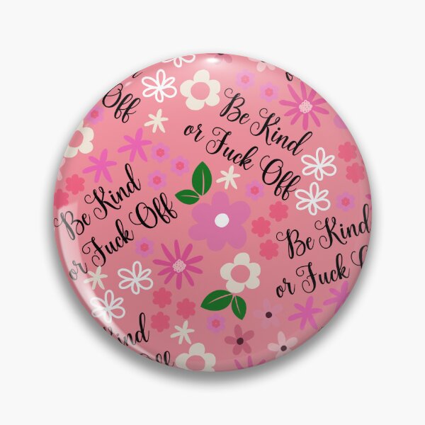 Item preview, Be Kind or Fuck Off Peach designed and sold by mrshannah.