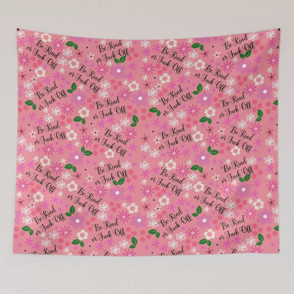 Item preview, Be Kind or Fuck Off Peach designed and sold by mrshannah.