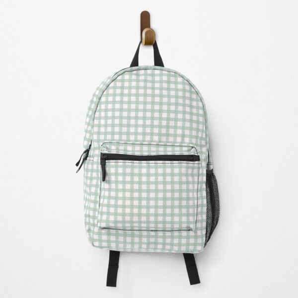 Item preview, Boho Light Green Gingham designed and sold by mckhowdesign.