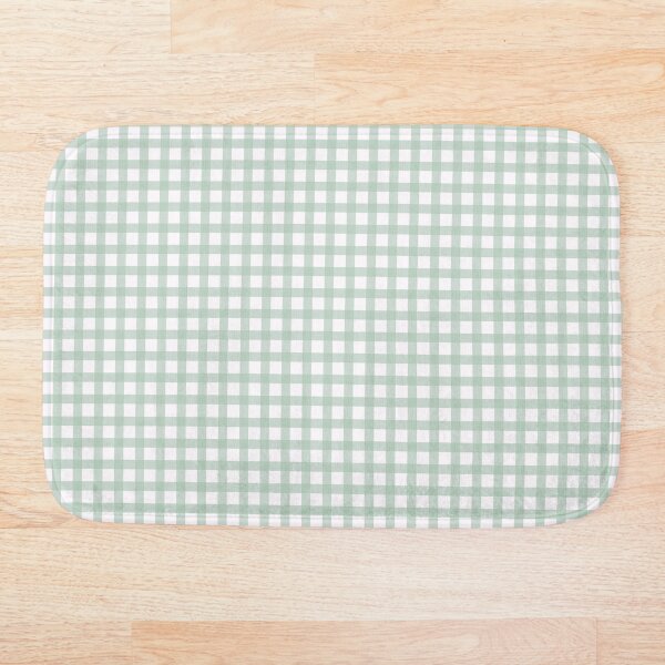 Item preview, Boho Light Green Gingham designed and sold by mckhowdesign.