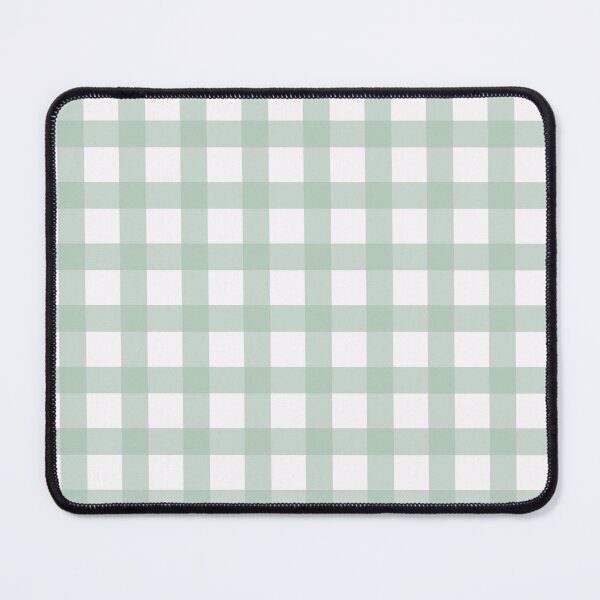 Item preview, Boho Light Green Gingham designed and sold by mckhowdesign.