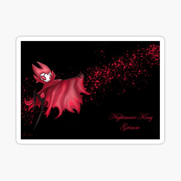 Nightmare King Grimm - Hollow Knight - Sticker