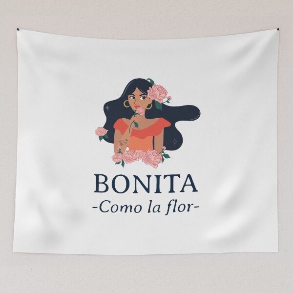 Item preview, Bonita Como La Flor designed and sold by Tiptopteess.