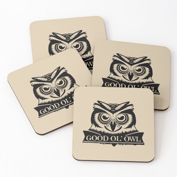 Item preview, Good Ol' Owl - If you used to be a Owl, a Good Old Owl too, you'll find this bestseller critter design perfect. (Black) designed and sold by SeaStories88.