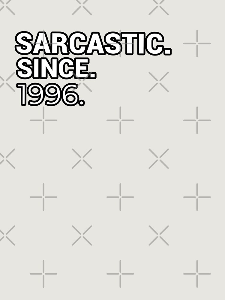 Thumbnail 6 von 6, Premium Oversized Pullover, Sarcastic Since 1996 - Funny & Witty designt und verkauft von CheeseBlueprint.