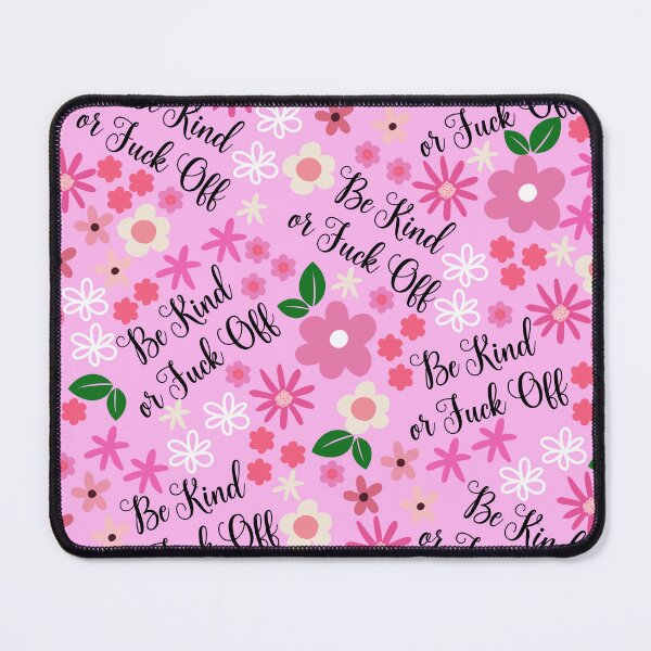 Item preview, Be Kind or Fuck Off Bright Pink designed and sold by mrshannah.