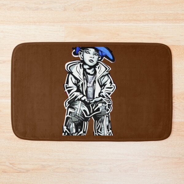 Item preview, Hip Hop culture; a young man full of attitude, wearing a blue cap. designed and sold by CSJ7.