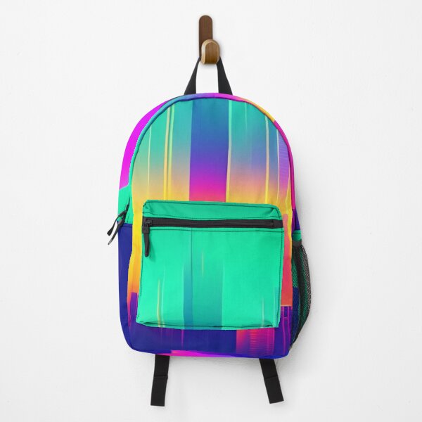 Item preview, Abstract City Scape in Neon designed and sold by calibrit.