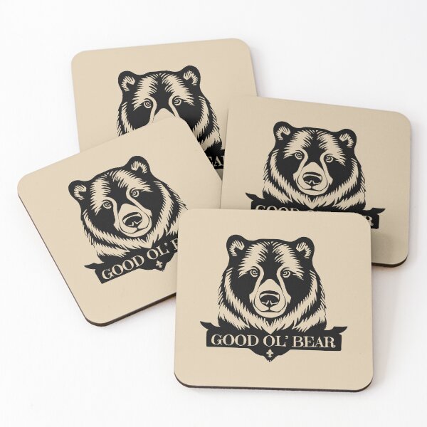 Item preview, Good Ol' Bear - If you used to be a Bear, a Good Old Bear too, you'll find this bestseller critter design perfect. (Black) designed and sold by SeaStories88.