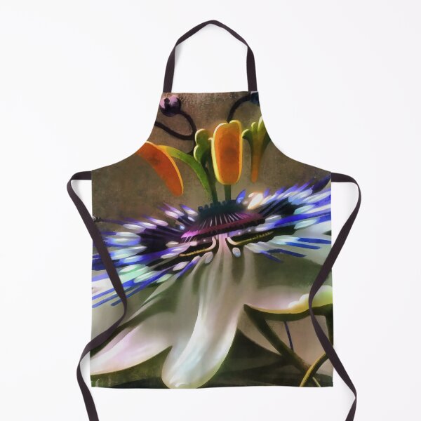 Item preview, Passion Flower Blossom In Art Deco Abstract Style designed and sold by taiche.