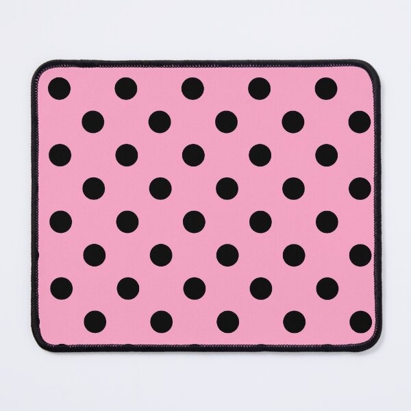 Item preview, Black Polka Dots On Pink designed and sold by POLKAIWERX.