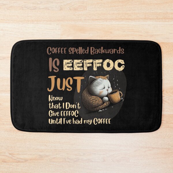 Item preview, Coffee Spelled Backwards designed and sold by Cute-Jory-Store.