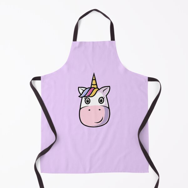 Item preview, Cute Unicorn smiling designed and sold by cubbone.