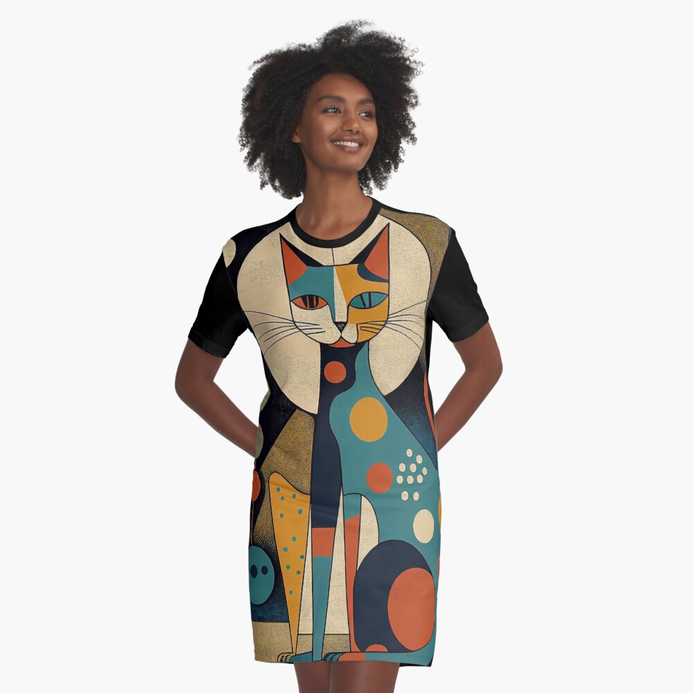 Item preview, Graphic T-Shirt Dress designed and sold by winterkitty88.